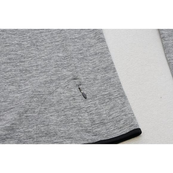 Under Armour Run 1/2 Zip Jacket Heatgear Fitted Gray Womens Size Large - Picture 10 of 10